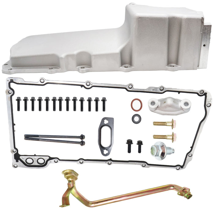 DURAFORCE 302-1 LS Swap Retrofit Low Profile Oil Pan Kit For GM LS1 LS2 LS3 Engine 55-87