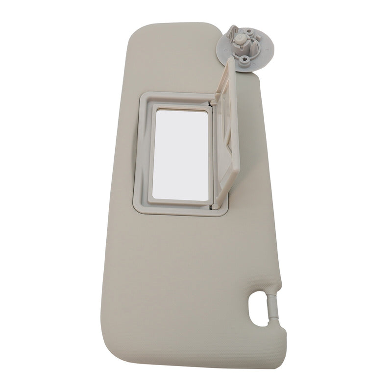 DURAFORCE NEW Driver Side Sun Visor Gray Fit For Chevrolet Sonic 2012-2016 1.4L 1.6L 1.8L