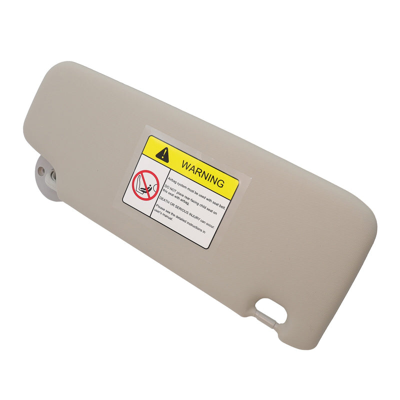 DURAFORCE NEW Driver Side Sun Visor Gray Fit For Chevrolet Sonic 2012-2016 1.4L 1.6L 1.8L