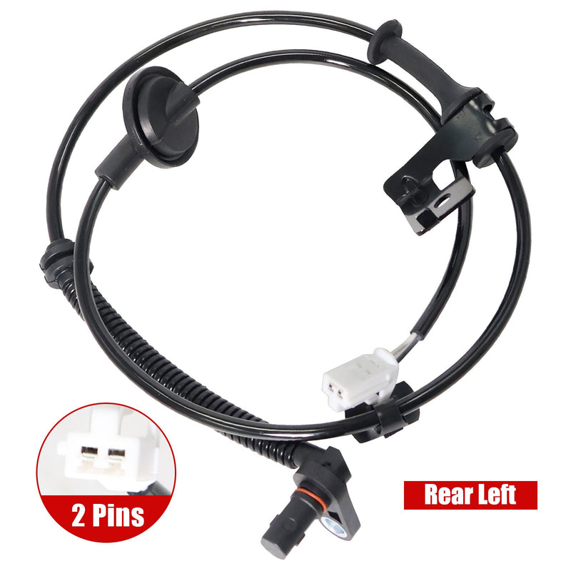DURAFORCE 95680-1R100 ABS Wheel Speed Sensor For Hyundai Accent 2012-2017 Rear Left