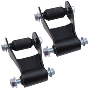 DURAFORCE Pair Of 2 Rear Leaf Spring Shackle Kit Left & Right For 97-11 Ford F150 F250