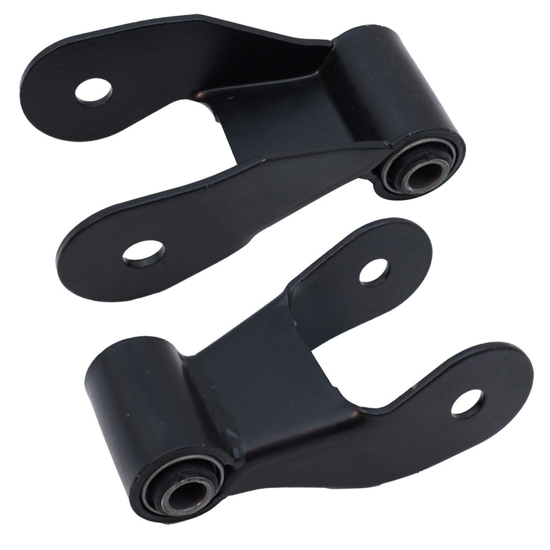 DURAFORCE Pair Of 2 Rear Leaf Spring Shackle Kit Left & Right For 97-11 Ford F150 F250