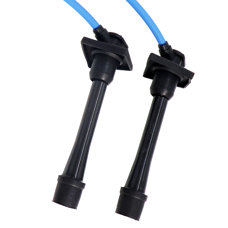 DURAFORCE New 4 x Spark Plug Wires For Toyota Corolla 1.8L Celica Geo l4 GAS 9091922327