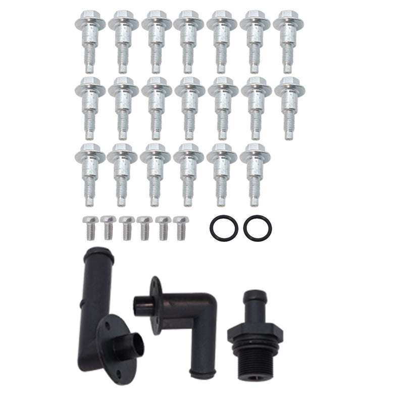 DURAFORCE 2 Red ALUMINUM Valve Cover Kit for 02-09 NISSAN Altima Maxima Murano Quest 3.5L