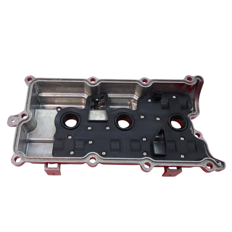 DURAFORCE 2 Red ALUMINUM Valve Cover Kit for 02-09 NISSAN Altima Maxima Murano Quest 3.5L