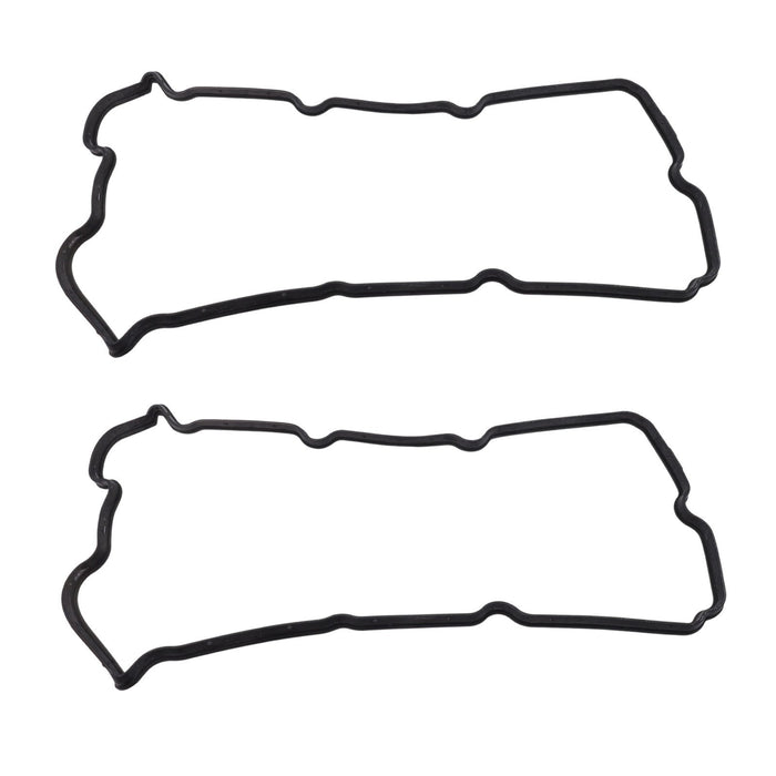 DURAFORCE 2 Red ALUMINUM Valve Cover Kit for 02-09 NISSAN Altima Maxima Murano Quest 3.5L