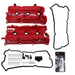 DURAFORCE 2 Red ALUMINUM Valve Cover Kit for 02-09 NISSAN Altima Maxima Murano Quest 3.5L
