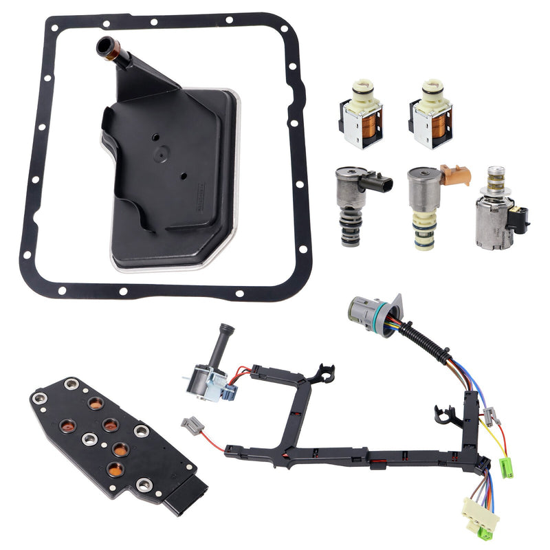 DURAFORCE 8677314 9PCS 4L60E 4L65E Transmission Solenoid Kit For Cadillac luxury Camaro