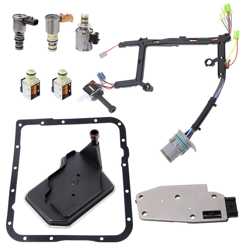 DURAFORCE 8677314 9PCS 4L60E 4L65E Transmission Solenoid Kit For Cadillac luxury Camaro