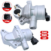 DURAFORCE 2x Valve Intake Manifold Left+Right for Subaru 05-11 14845AA220 14845AA230