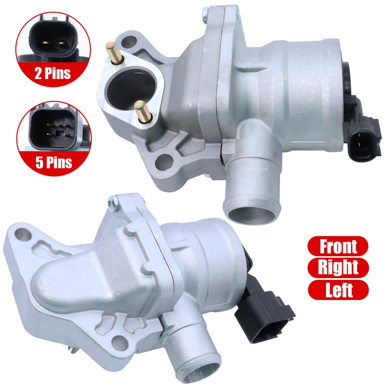 DURAFORCE 2x Valve Intake Manifold Left+Right for Subaru 05-11 14845AA220 14845AA230