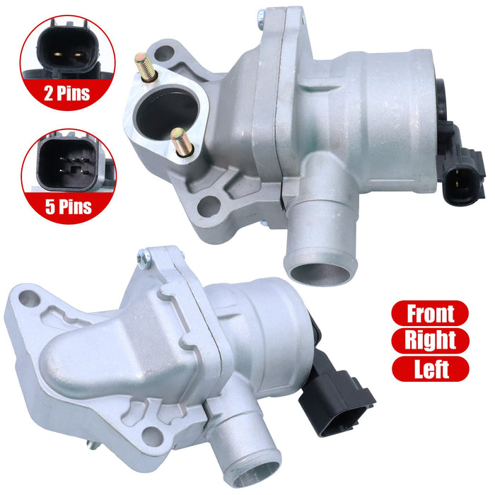 DURAFORCE 2x Valve Intake Manifold Left+Right for Subaru 05-11 14845AA220 14845AA230