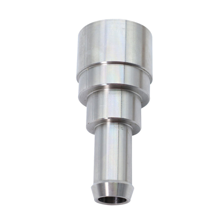 DURAFORCE 2PCS Heater Core Coolant Hose Connectors For Silverado Tahoe Stainless Steel