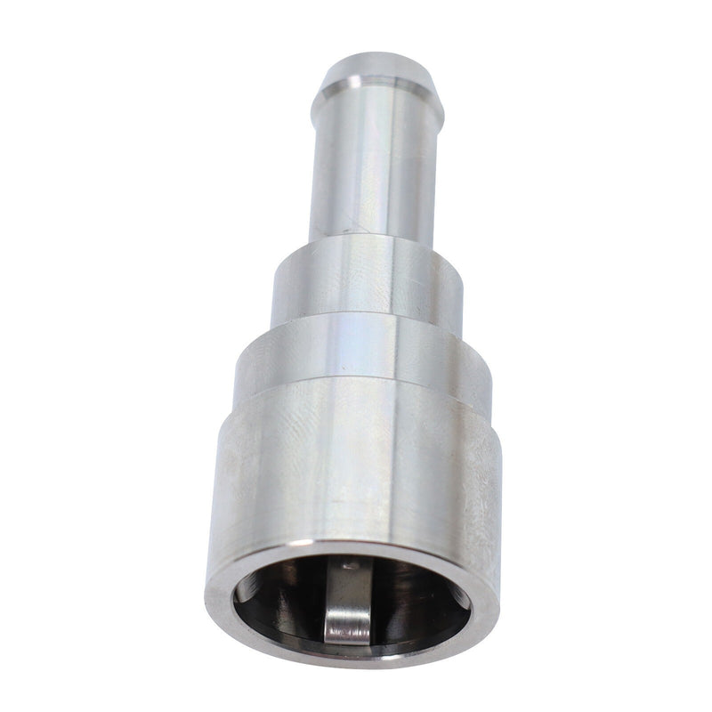 DURAFORCE 2PCS Heater Core Coolant Hose Connectors For Silverado Tahoe Stainless Steel