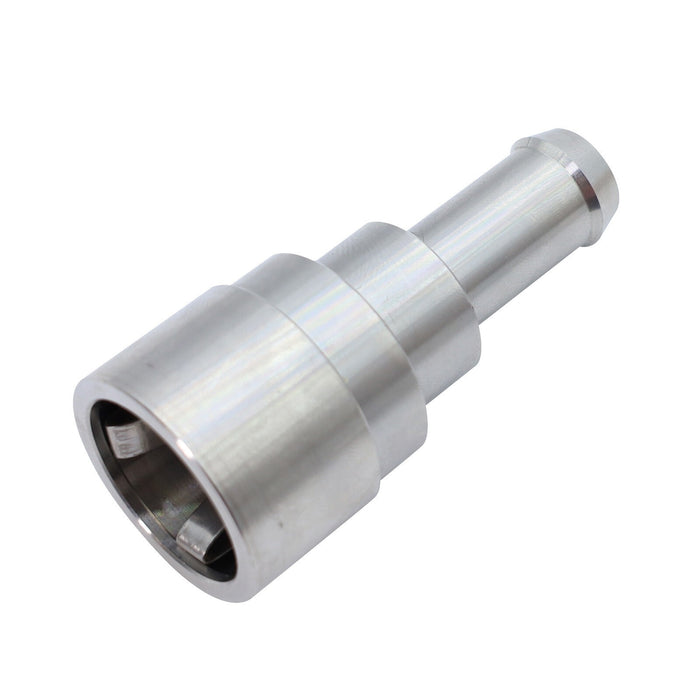 DURAFORCE 2PCS Heater Core Coolant Hose Connectors For Silverado Tahoe Stainless Steel