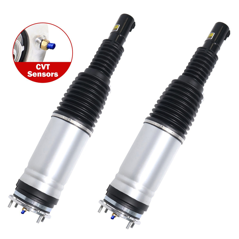 DURAFORCE New Pair Front Air Suspension Shock Struts w/CVD For Range Rover L494 12-20