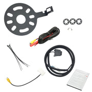 DURAFORCE Rear View Camera Backup Camera + Tire Bracket For Jeep Wrangler 2007-2018