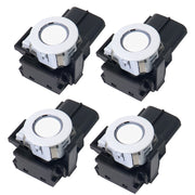 DURAFORCE 8934148010 4x For Toyota Sienna 11-17 Bumper PDC Parking Sensor + Retainer White