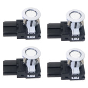 DURAFORCE 8934148010 4x For Toyota Sienna 11-17 Bumper PDC Parking Sensor + Retainer White