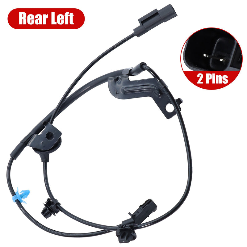 DURAFORCE Rear Left ABS Sensor Wheel Speed Sensor 4670A581 for Mitsubishi Outlander