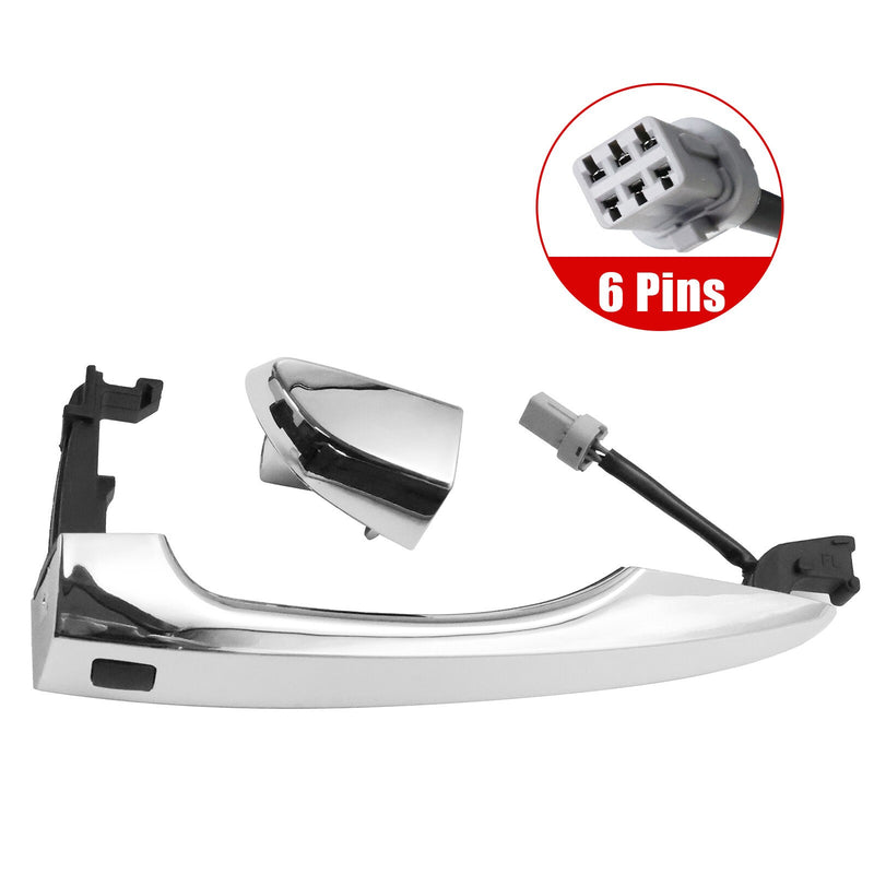 DURAFORCE 82661D3710 Door Smart Key Handle Chrome Front RH For Hyundai Tucson Eco 1.6L