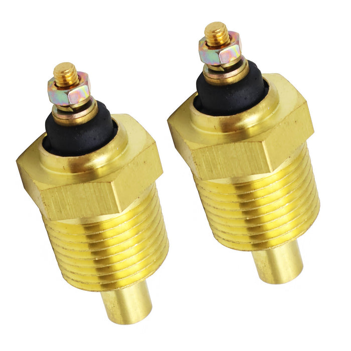 DURAFORCE 2x Water Temperature Sensor 17-04184 14-0401 K152-247 For Peterbilt 378 379 387
