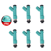 DURAFORCE 6Pcs Fuel Injectors For Toyota HILUX 4RUNNER LAND FORTUNER 02-12 23250-31010