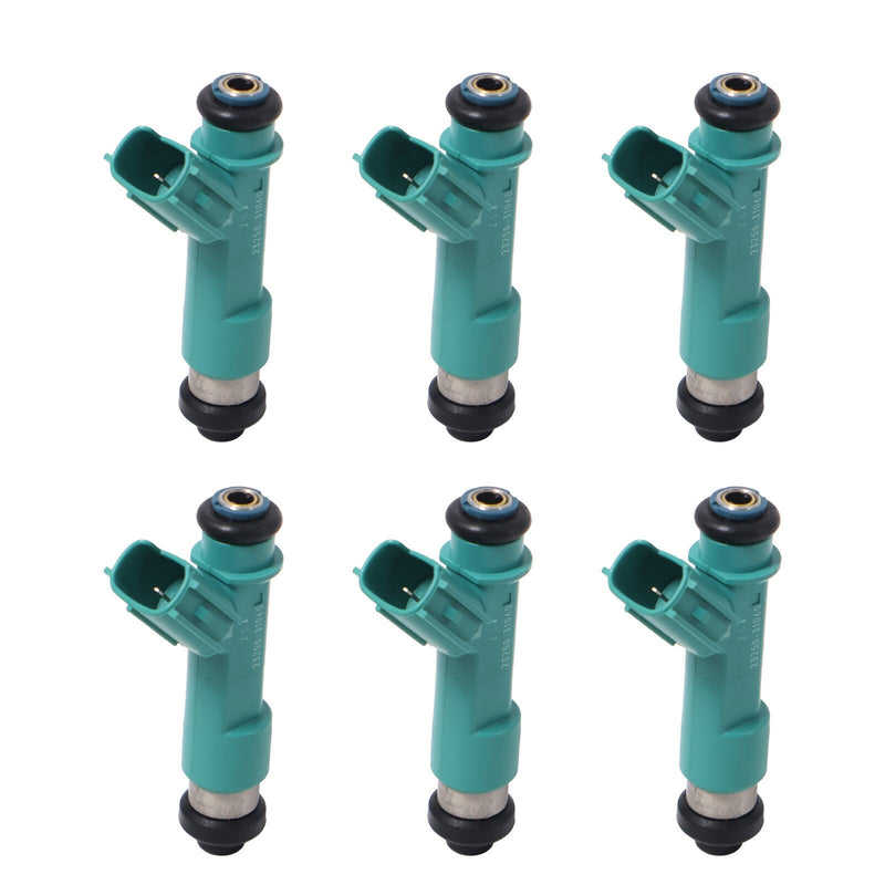 DURAFORCE 6Pcs Fuel Injectors For Toyota HILUX 4RUNNER LAND FORTUNER 02-12 23250-31010