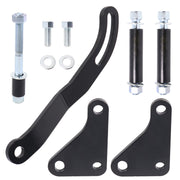 DURAFORCE SBC Black Saginaw Power Steering Pump Mounting Bracket For LWP SWP SB Chevy 327