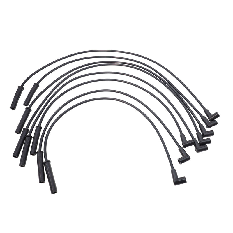 DURAFORCE For Ford Big Block FE 351C 8.5 mm 8x Black HEI Distributors Spark Plug Wire Set