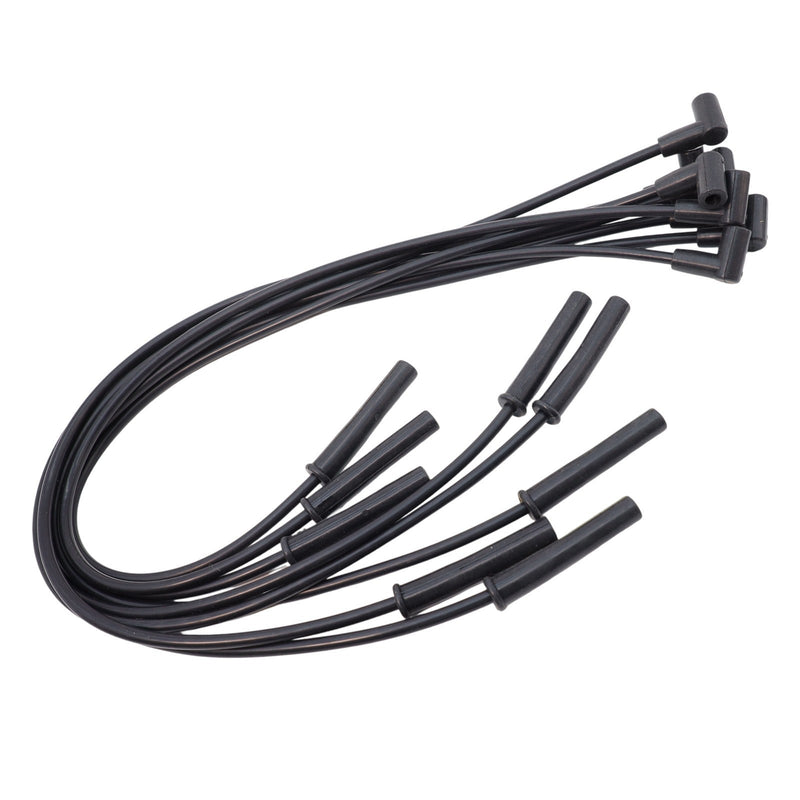 DURAFORCE For Ford Big Block FE 351C 8.5 mm 8x Black HEI Distributors Spark Plug Wire Set