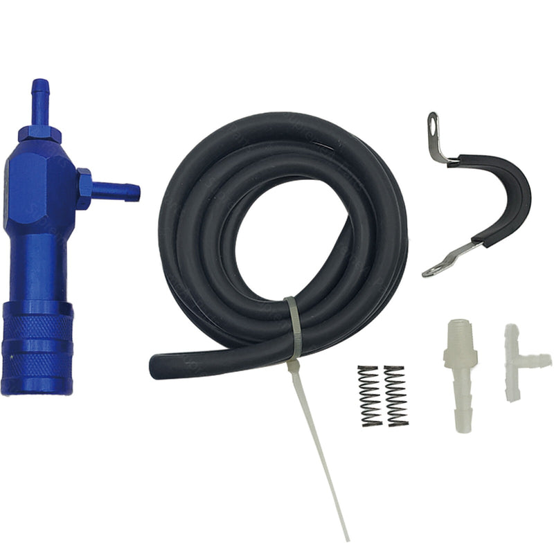 DURAFORCE 30Psi Anodized Adjustable Manual Turbo Charger Close-loop Controller Kit Blue