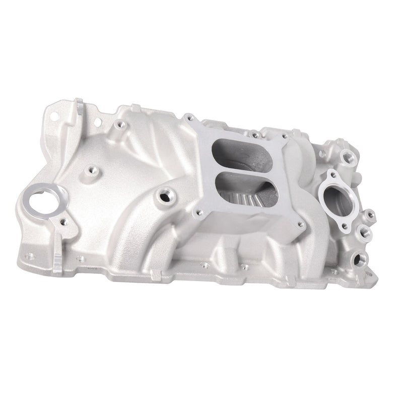 DURAFORCE Aluminum Dual Plane RPM Intake For 55-86 SBC Small Block Chevy 350 383 400