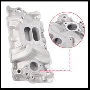 DURAFORCE Aluminum Dual Plane RPM Intake For 55-86 SBC Small Block Chevy 350 383 400