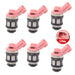 DURAFORCE 6Pcs For 96-04 Nissan QX4 QUEST Pathfinder 3.3L 16600-9S200 Fuel Injectors