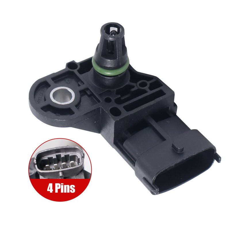 DURAFORCE Manifold Absolute Pressure MAP Sensor For Porsche Cadillac Chevrolet Saab Saturn
