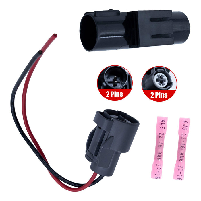 DURAFORCE 1 Set Ambient Air Temperature Sensor W/ Plug For Honda Civic Accord CR-V Odyssey
