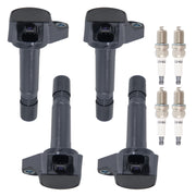 DURAFORCE 4Pcs Ignition Coils & Spark Plugs For Honda CIVIC 1.8L 2006-2011 30520RNAA01 New