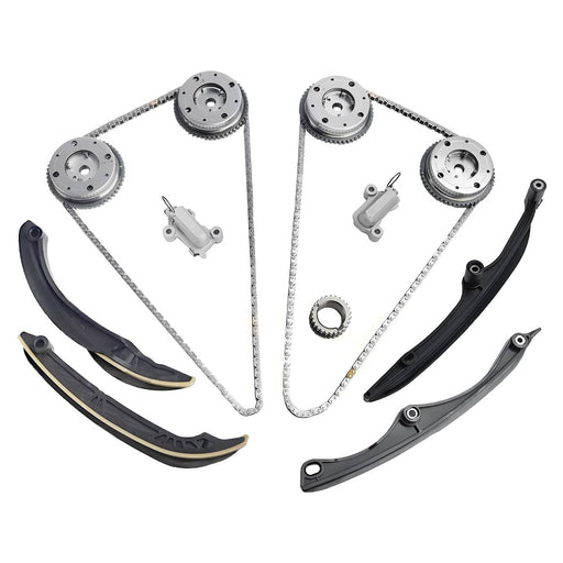 DURAFORCE For Ford F150 3.5L 17-23 HL3Z6268A Phasers Timing Chains Guides Tensioners Kit