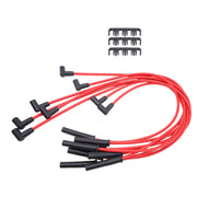 DURAFORCE For Ford Big Block FE 351C 8.5 mm 8x Red HEI Distributors Spark Plug Wire Set