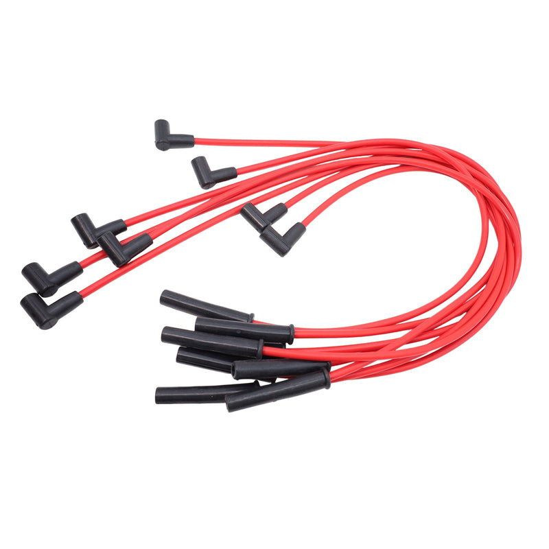 DURAFORCE For Ford Big Block FE 351C 8.5 mm 8x Red HEI Distributors Spark Plug Wire Set