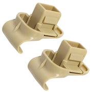 DURAFORCE For Mazda 3 Mazda 6 Mazda MPV 2X Sun Visor Clip Beige NEW LC6269261B30