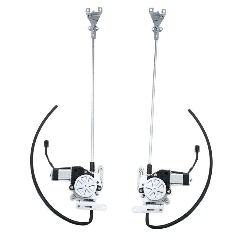 DURAFORCE 2x Front LH&RH Power Window Regulator w/Motor For Freightliner Columbia Coronado