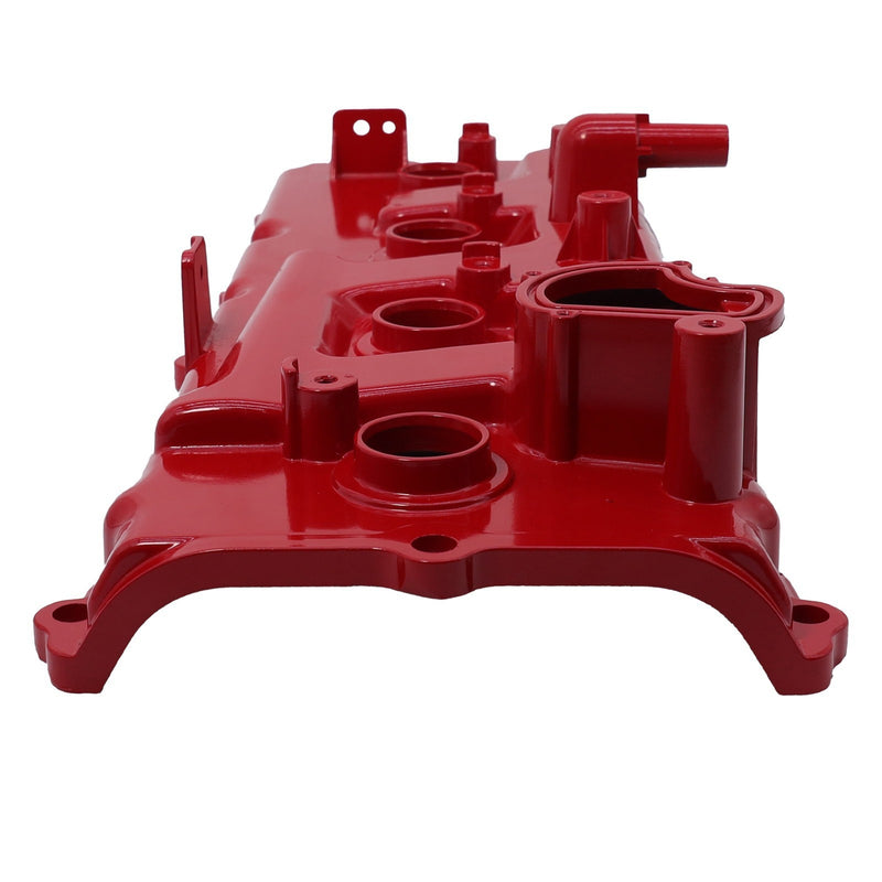 DURAFORCE Aluminum Red Valve Covers Kit for Nissan Armada Titan Pathfinder QX56 5.6L 04-16