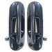 DURAFORCE 2Pcs for 97-01 Honda CR-V Black Exterior Front Right&Left Side Door Handles