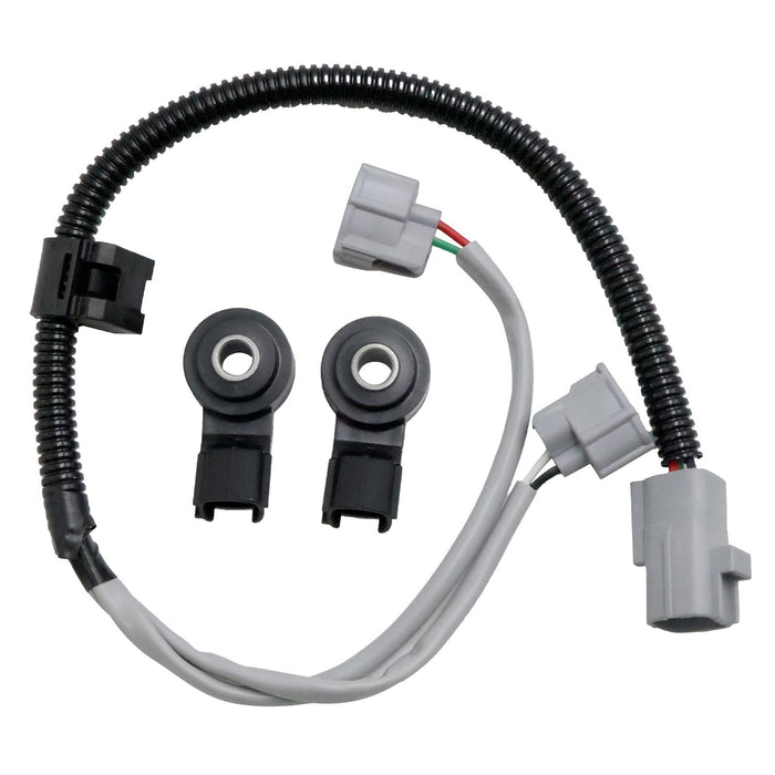 DURAFORCE 2Pcs For Toyota LEXUS RX400H 03-10 Engine Knock Sensor&Harness Wire 82219-48010