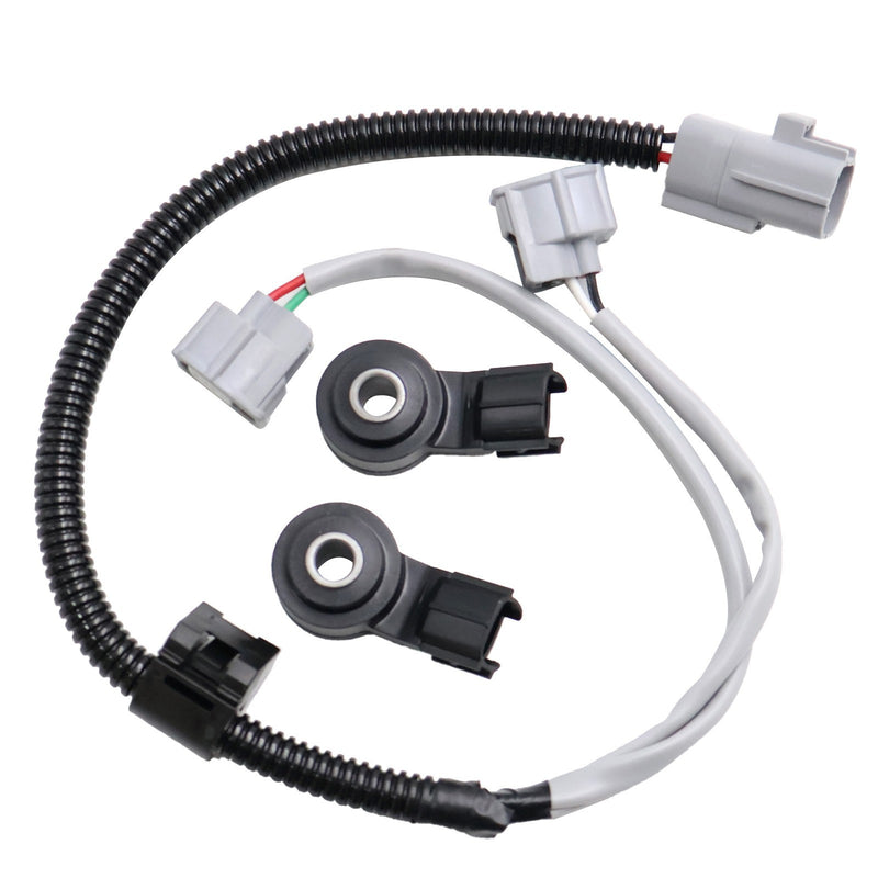 DURAFORCE 2Pcs For Toyota LEXUS RX400H 03-10 Engine Knock Sensor&Harness Wire 82219-48010