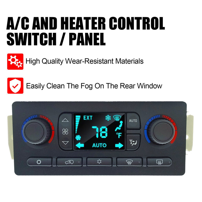 DURAFORCE AC Heater Climate Control Module 599-211XD For GMC Yukon Chevrolet Tahoe