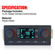DURAFORCE AC Heater Climate Control Module 599-211XD For GMC Yukon Chevrolet Tahoe