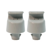 DURAFORCE 2 x Gray Sun Visors For 13-20 Nissan Pathfinder 96400-9PB0A 96401-9PB0A LH/RH
